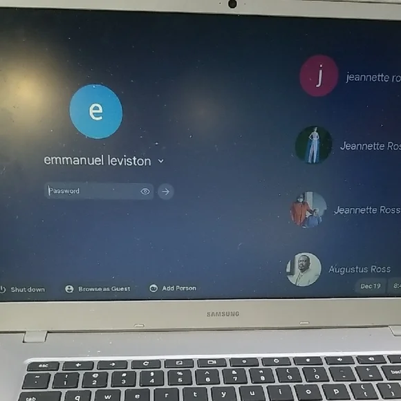 Samsung Gray Laptop